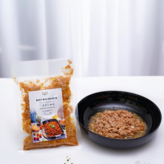 

Beef Bolognese by Kedai MPASI