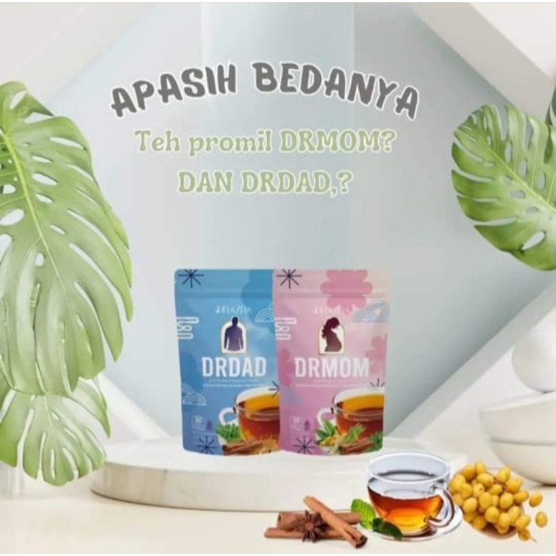 DRMOM & DRDAD (TEH PROMIL, SOLUSI HAMIL TANPA OBAT)