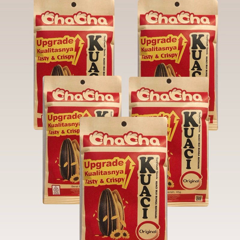 

[Halal Bpom] PROMO PAKET USAHA Kuaci Cha Cha Biji Bunga Matahari 45g