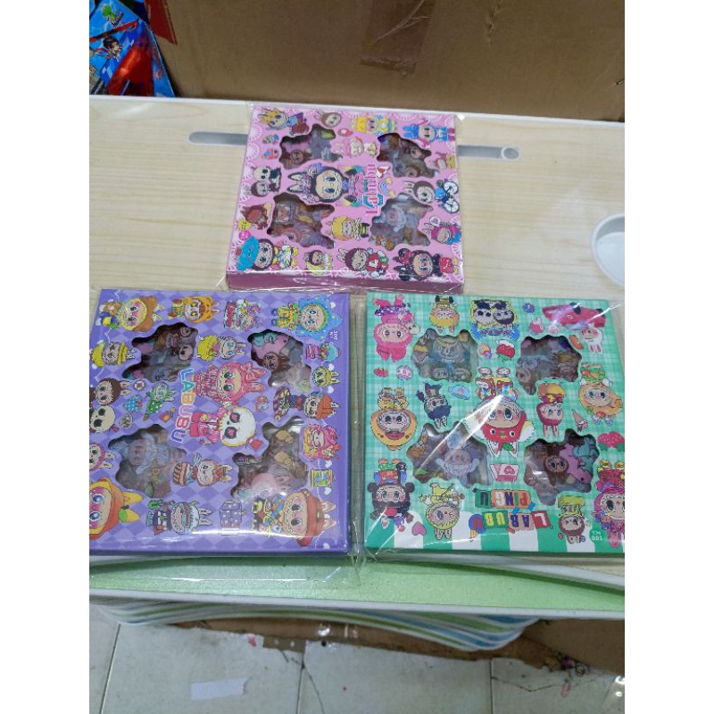 

setiker labubu isi 100 pcs