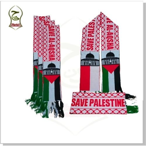 SYAL RAJUT PALESTINA | SELENDANG PALESTINA  | SYAL RAJUT MANUAL | SYAL RAJUT