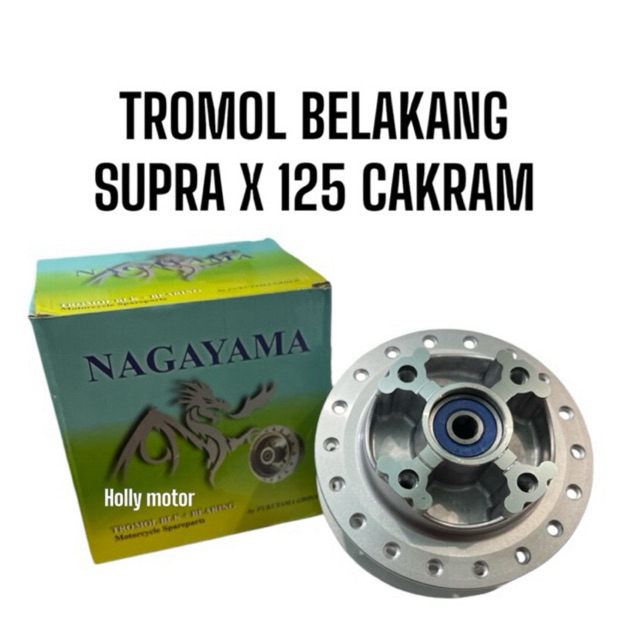 TROMOL BELAKANG SUPRA X 125 CAKRAM DISK NAGAYAMA