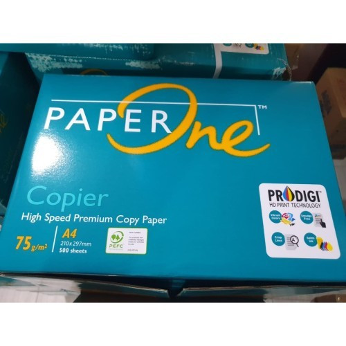 

Kertas HVS A4 75 Gram 1 Rim Putih PP Lite