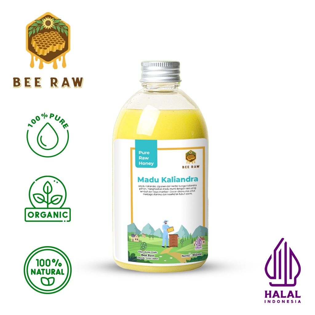 

Bee Raw Madu Nektar Kaliandra 350gr
