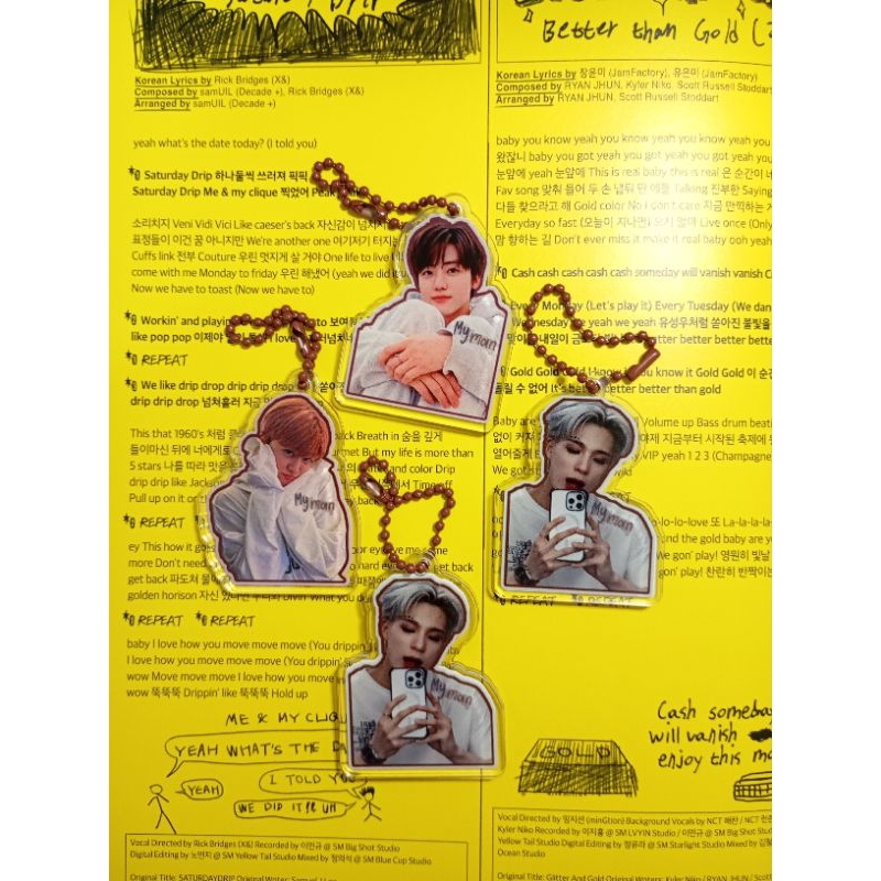 Keychain Nct Dream Jeno Jaemin gantungan kunci