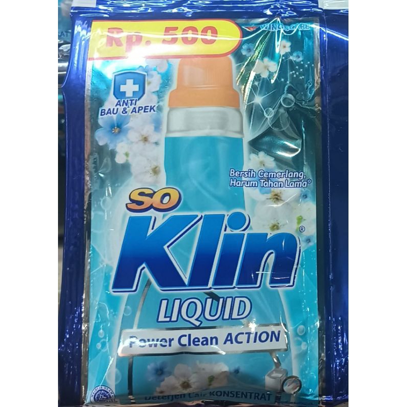 So Klin liquid sachet