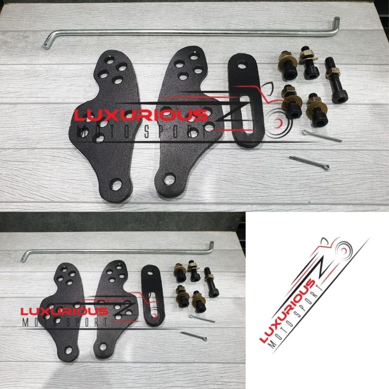 raiser footstep depan yamaha r15 new breket underbone r15 v3 raiser underbone r15M sambungan footste
