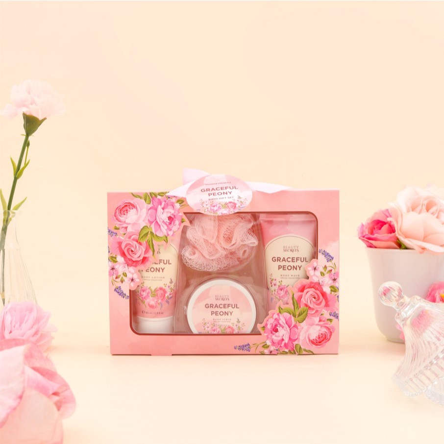 NEW Beauty Secrets - Graceful Peony Gift Set Body Care
