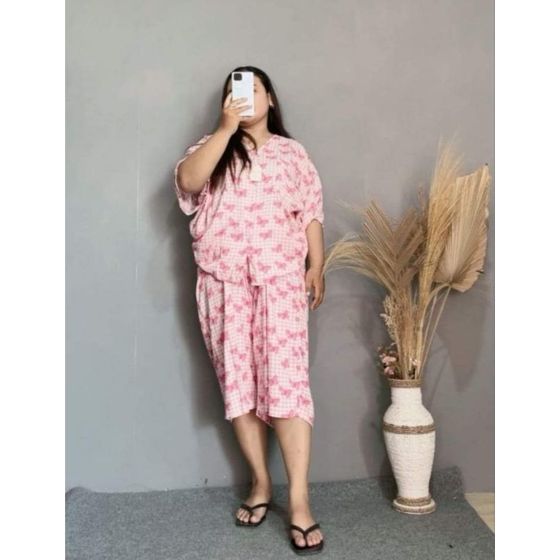 SET PIYAMA OVERSIZE KOREAN STYLE KEKINIAN