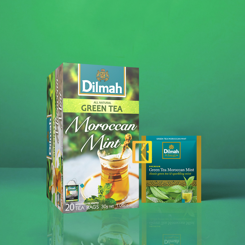 

Dilmah Moroccan Mint Green Tea - Teh Celup