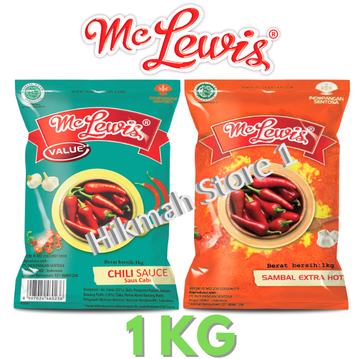 

Mc Lewis Chili Sauce Value - 1Kg