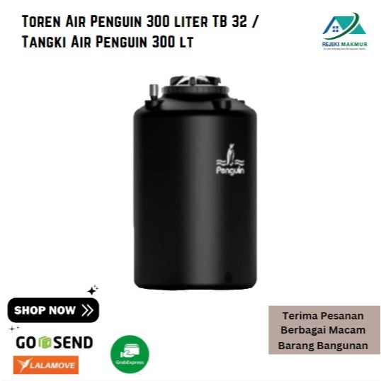 Toren Air Penguin 300 liter TB 32 / Tangki Air Penguin 300 lt