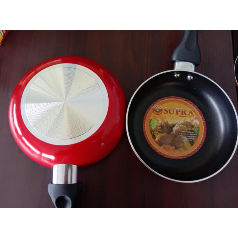Wajan Teflon/ Penggorengan/Wajan Gagang/ SUPRA FRY PAN