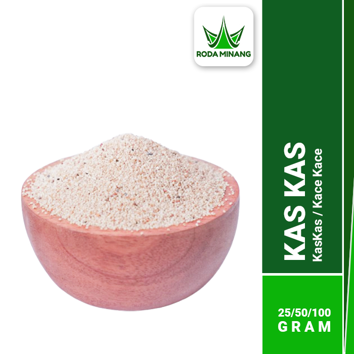 

Biji Kas Kas KasKas Kaca Kace Kace Aceh Poppy Seed 100 Gram