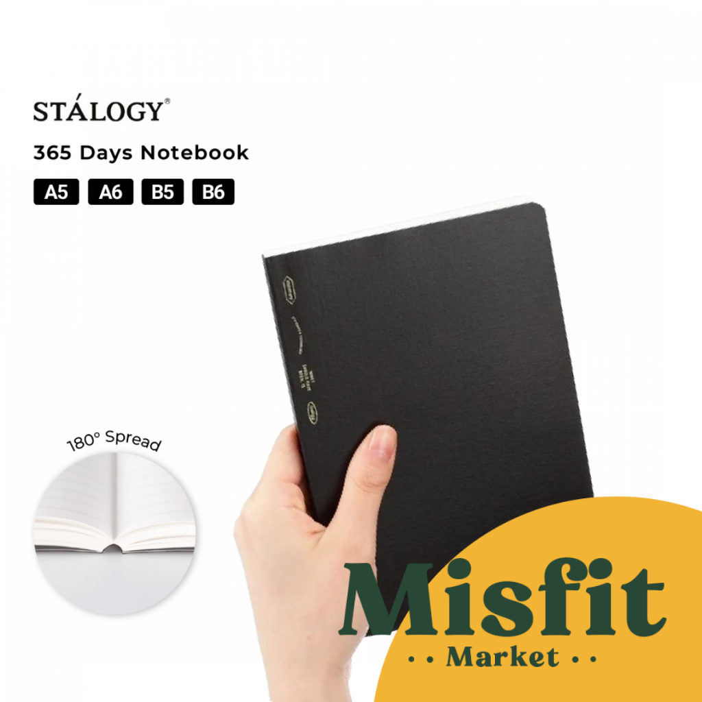 

Stalogy 365 Days Notebook A5 Buku Tulis Bullet Journal Jurnal Diary Catatan Sketsa