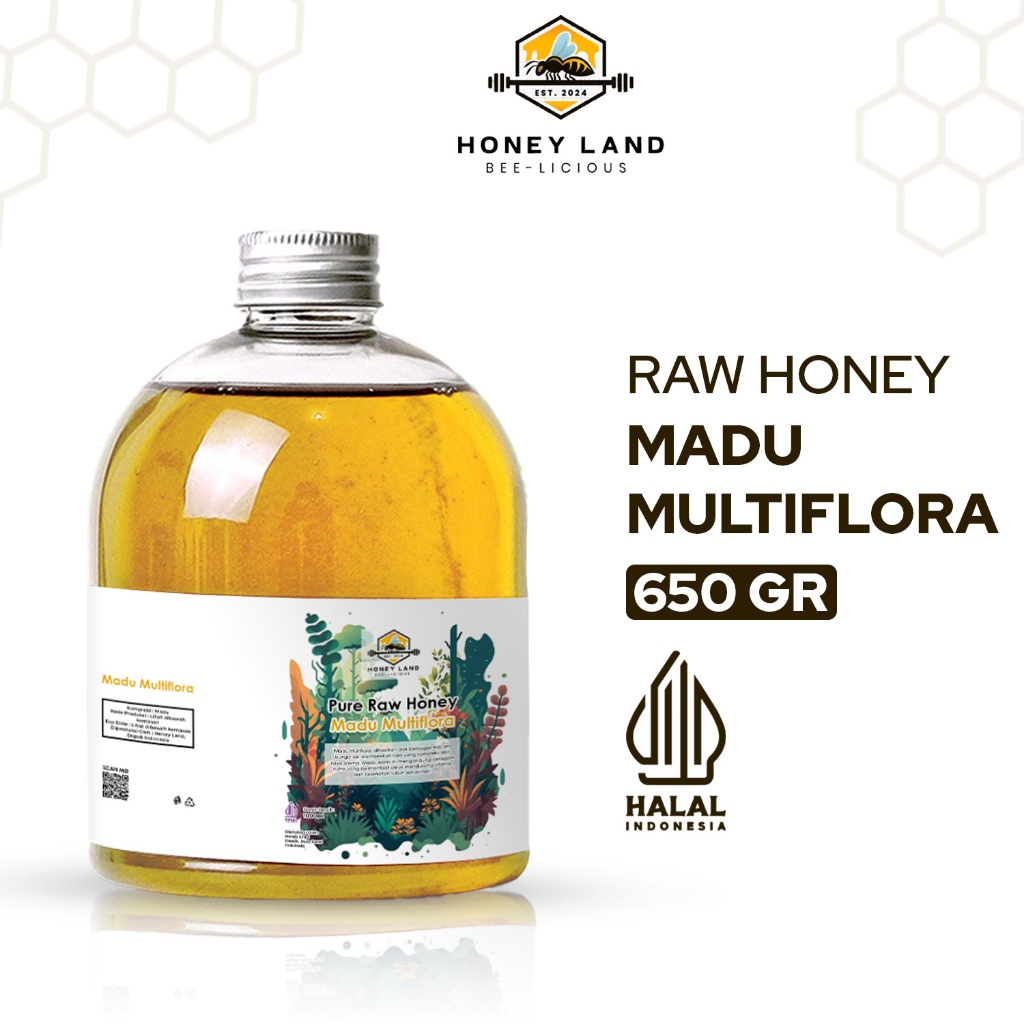 

Honey Land Madu Multiflora 650gr