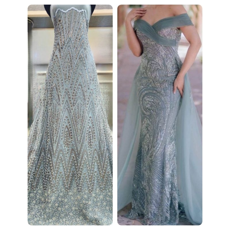 Tille payet batu swarovski sequins premium