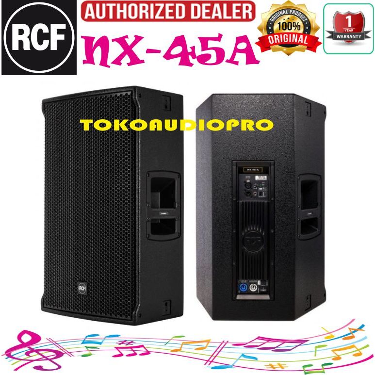 Speaker RCF NX45A 15-Inch Speaker Aktif Original RCF NX-45A