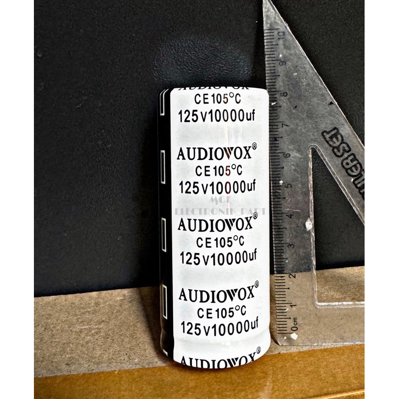 ELCO AUDIOVOX 10.000uf/125v PUTIH