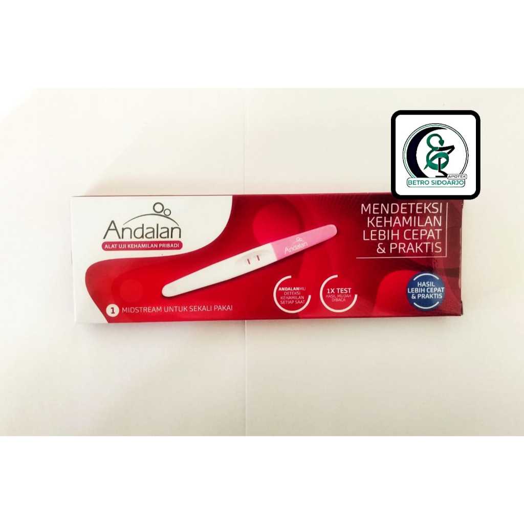Test Pack Andalan Midstream Pregnancy - 1 Strip