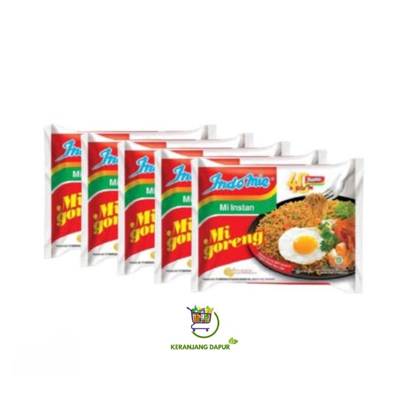 

Indomie goreng/indomie soto/indomie kari ayam/indomie ayam bawang isi 5