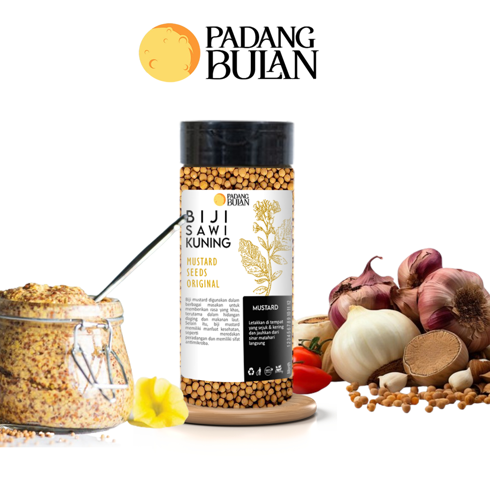 

Yellow Mustard 50gr Yellow Mustard Seeds Premium - Padangbulan