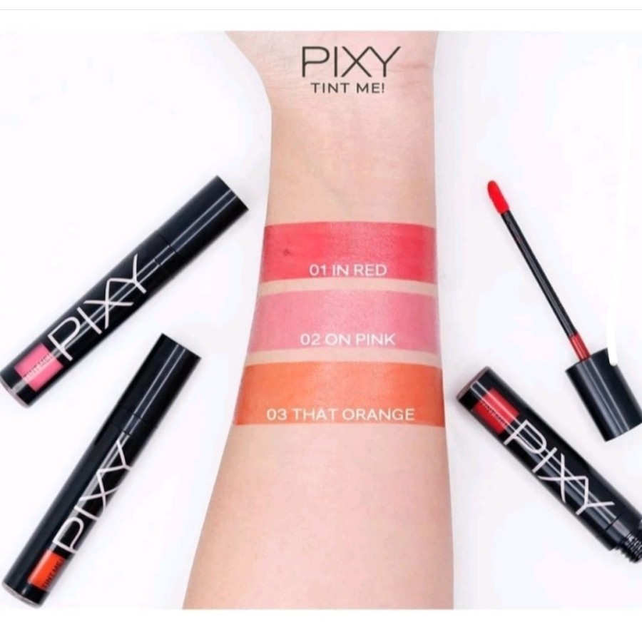 Lip Tint Me / Lip Cream Pixy Ori - Shade1&3