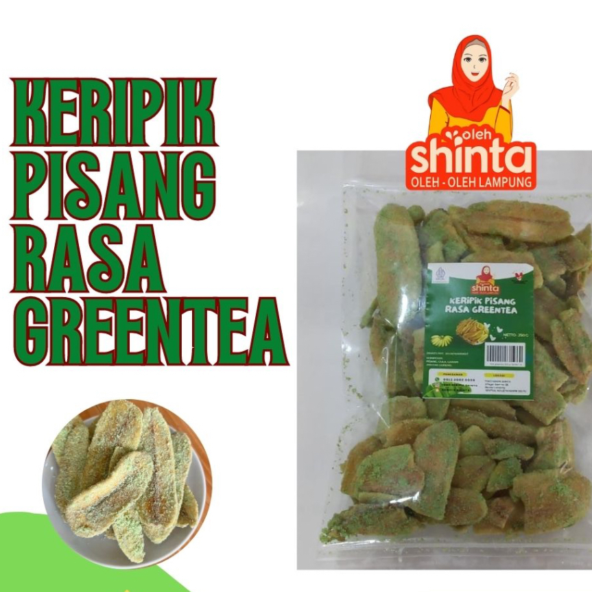 

KERIPIK PISANG RASA GREENTEA 200 gram