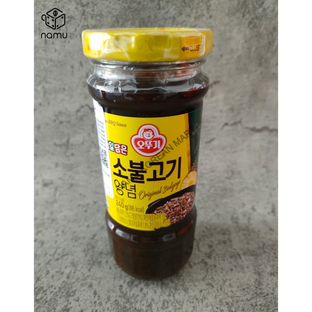 

Ottogi BBQ Sauce for Beef Bulgogi 240gr / Saus BBQ Untuk Daging Sapi / BBQ Sauce / Saus Korea / Bahan masak Korea