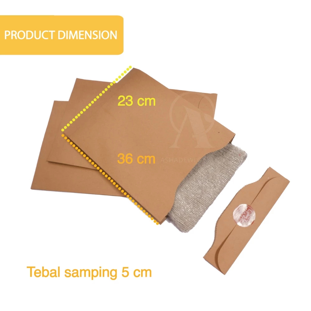 

(10pcs) amplop packaging pembungkus kotak kado tear off envelope large ukuran 23x36cm