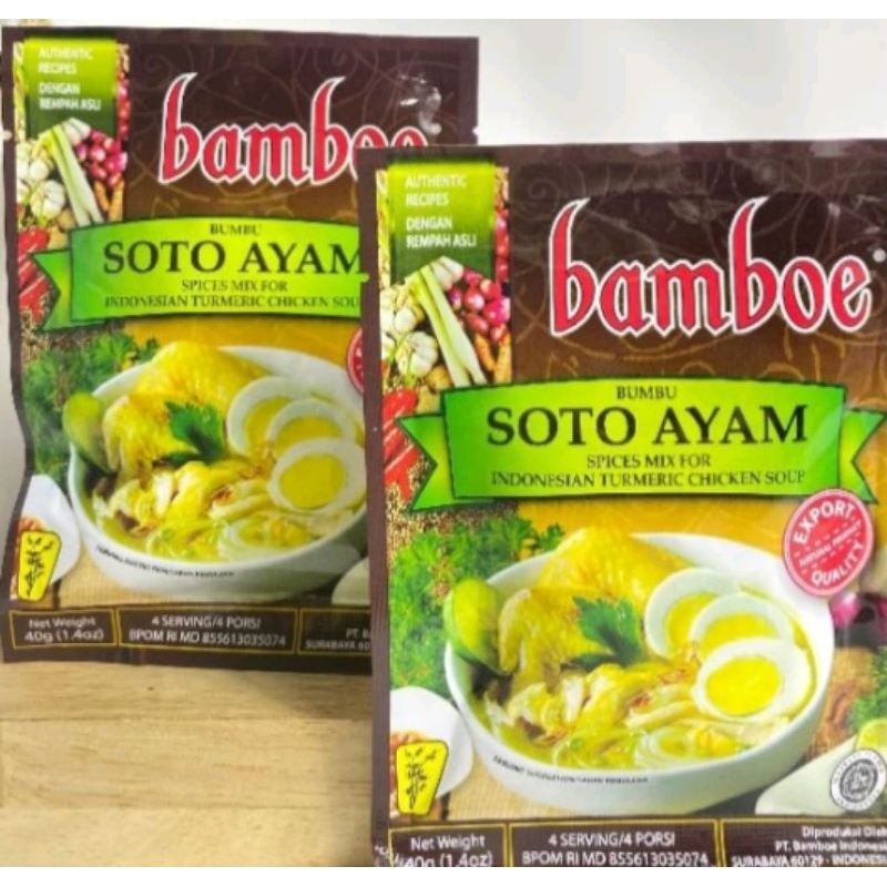 

Bamboe Soto Ayam 49gr