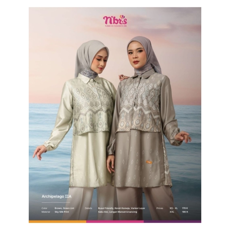 NIBRAS ARCHIPELAGO IIA TUNIK / ATASAN NIBRAS