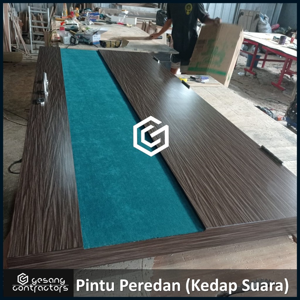 Pintu Peredam Suara (Pintu Kamar, Pintu Rumah) Tebal 3,7cm