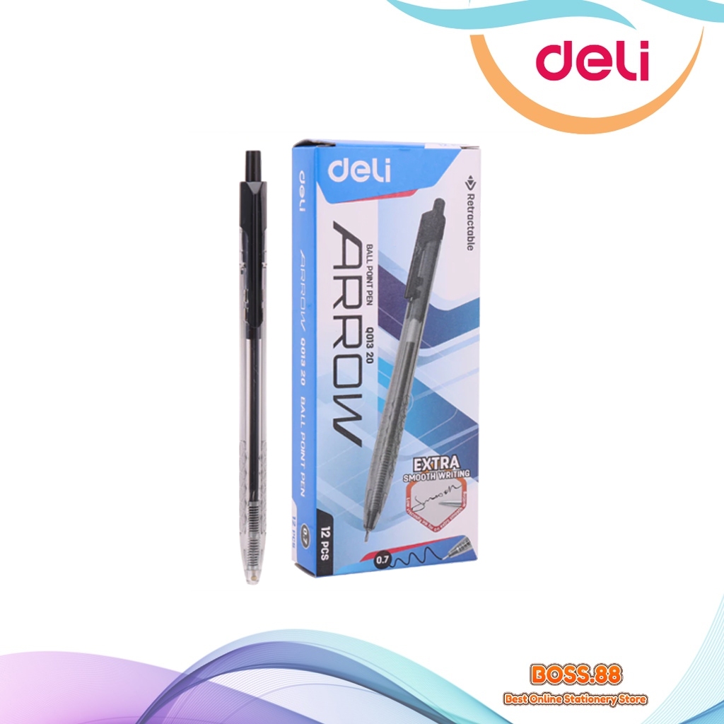 

BALLPOINT / PULPEN DELI Q-01320 (12 PCS)