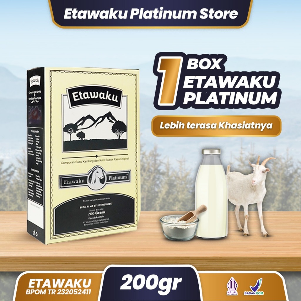 

Etawaku Platinum Susu Kambing Etawa Murni Untuk Kesehatan Jantung Nyeri Sendi Pegal Linu Mengatasi Pernafasan Obesitas