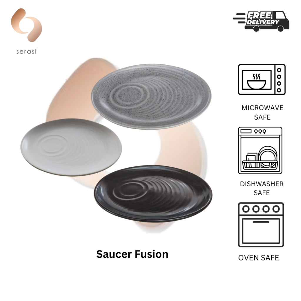 Fusion Series Saucer - Cawan/Piring kecil  Serbaguna