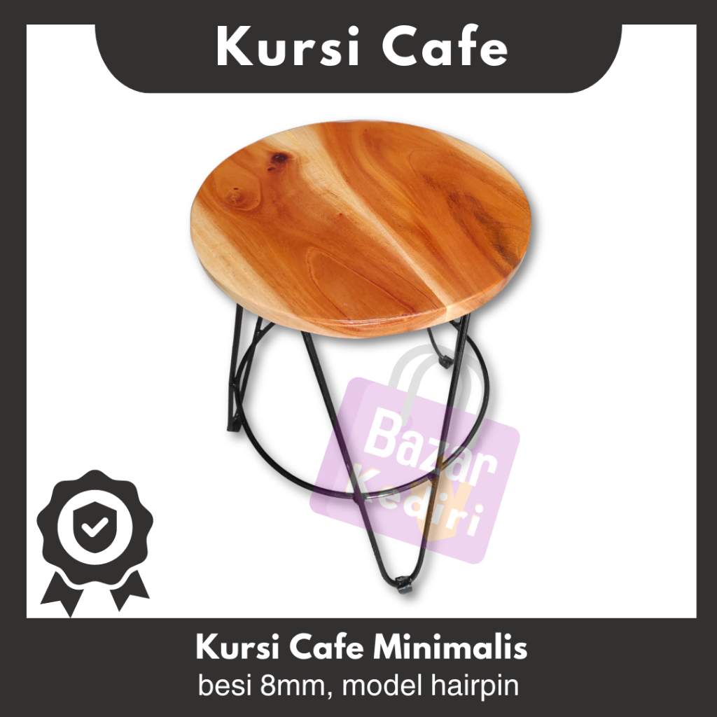 kursi bar/kursi cafe/kursi coffee shop/kursi counter tinggi 50 cm