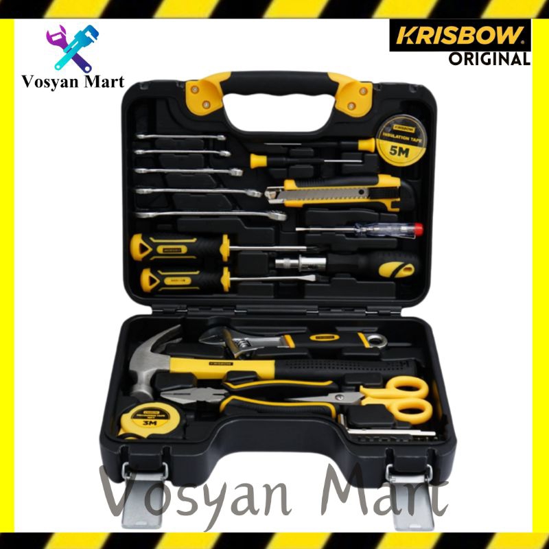 Krisbow Tool Set 33 Pcs || Tool kit Krisbow 33 Pcs