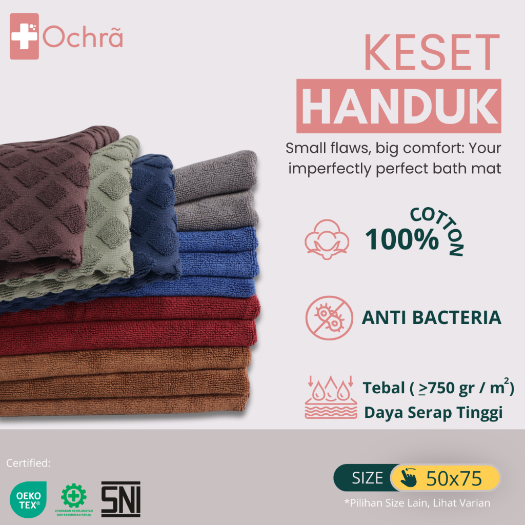 Keset Handuk | Keset Kamar Mandi | Keset Kaki Handuk | Keset Handuk Hotel