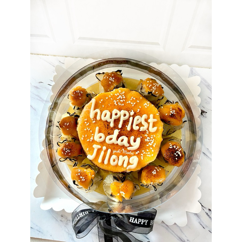 

1tier Small Mix Dimsum Mentai Cake
