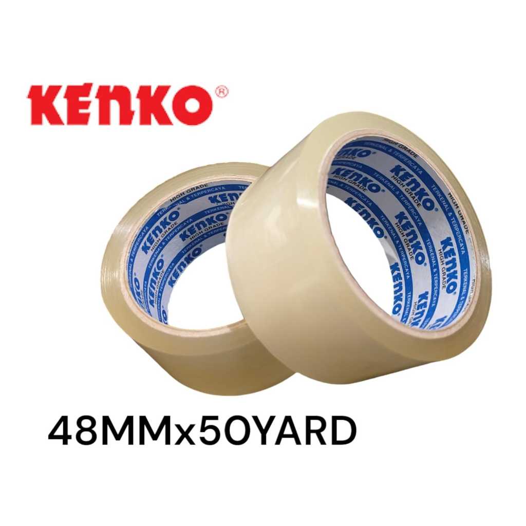 

KENKO LAKBAN BENING TRANSPARAN BLUE CORE 48MMX50M