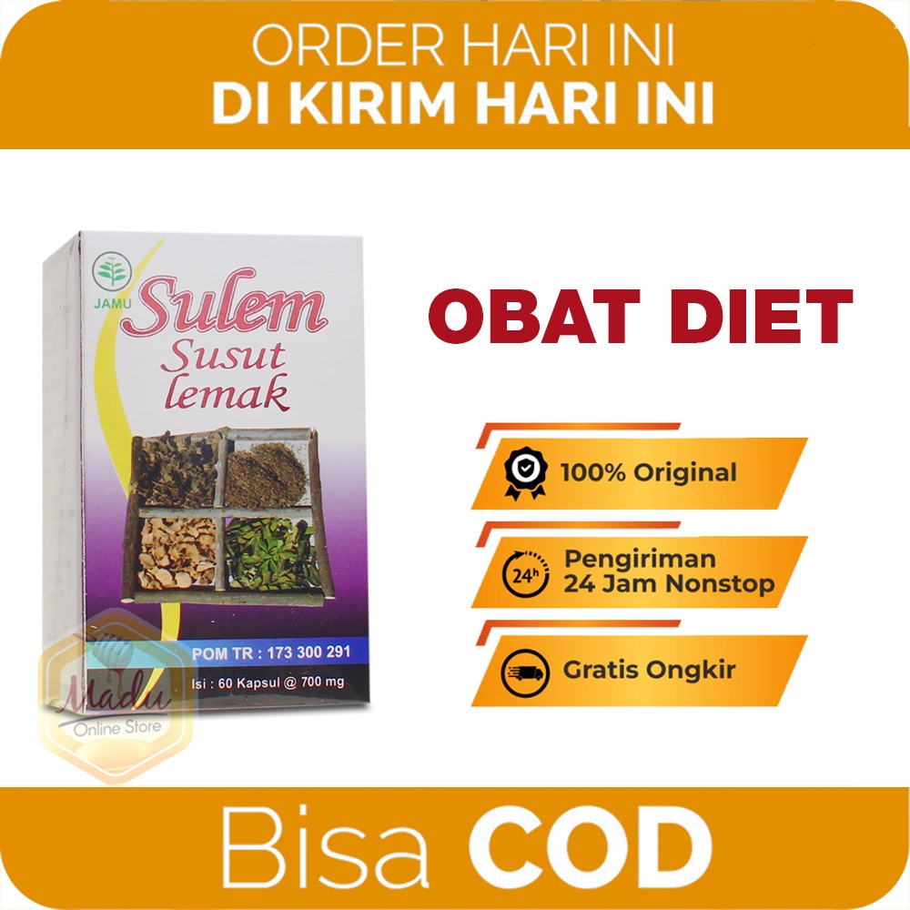 OBAT DIET Pria Dan Wanita SULEM Susut Lemak Pelangsing Badan Dan Penurun Perut Buncit Paling CEPAT