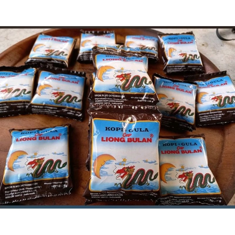 

Promo Kopi Liong Bulan Kopi + Gula Khas Bogor 28 gram /sachet