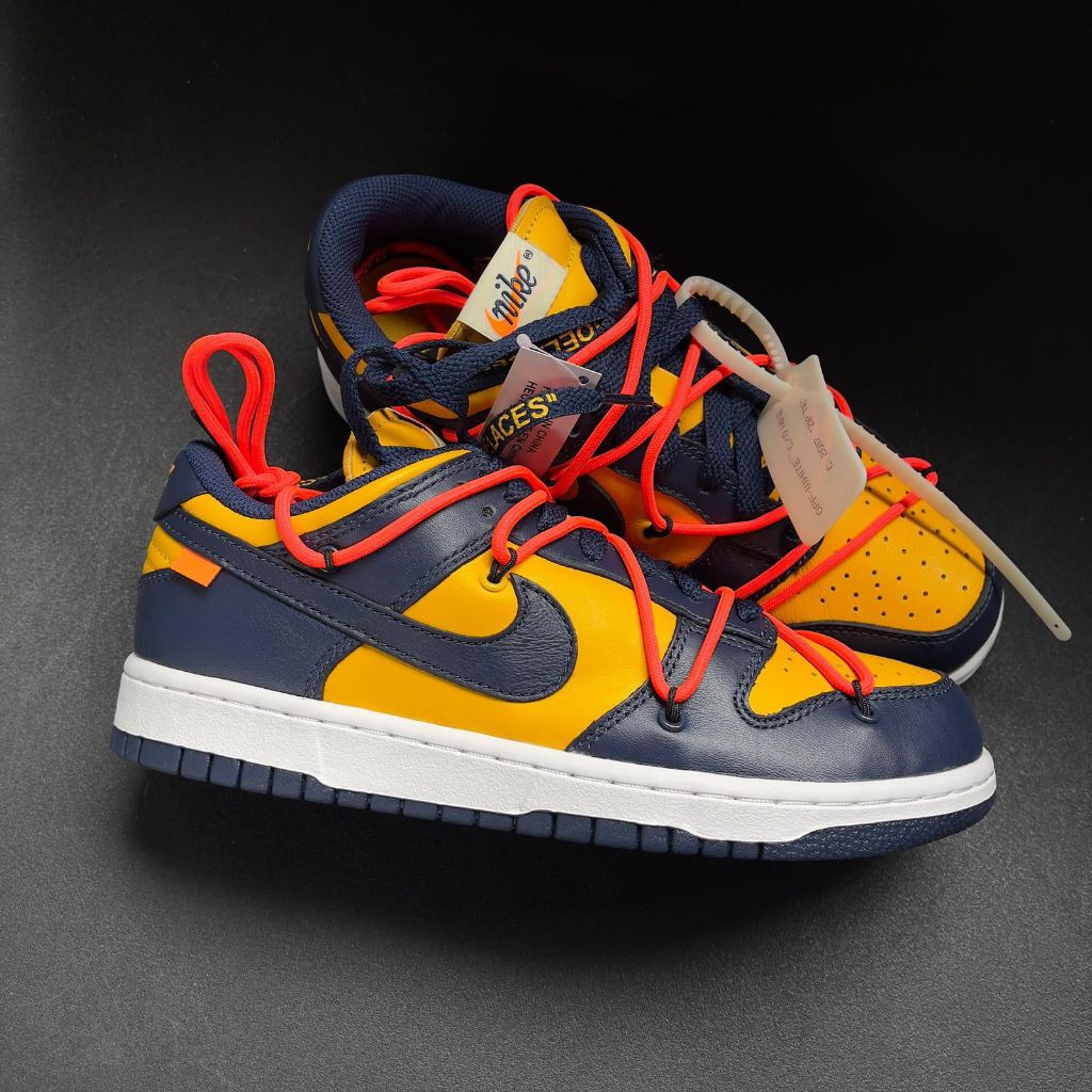 DUNK LOW x OFF WHITE "MICHIGAN"