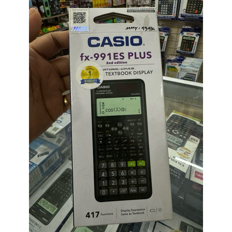 

Casio calculator scientific 991ES plus 2nd edition sin cos tangen