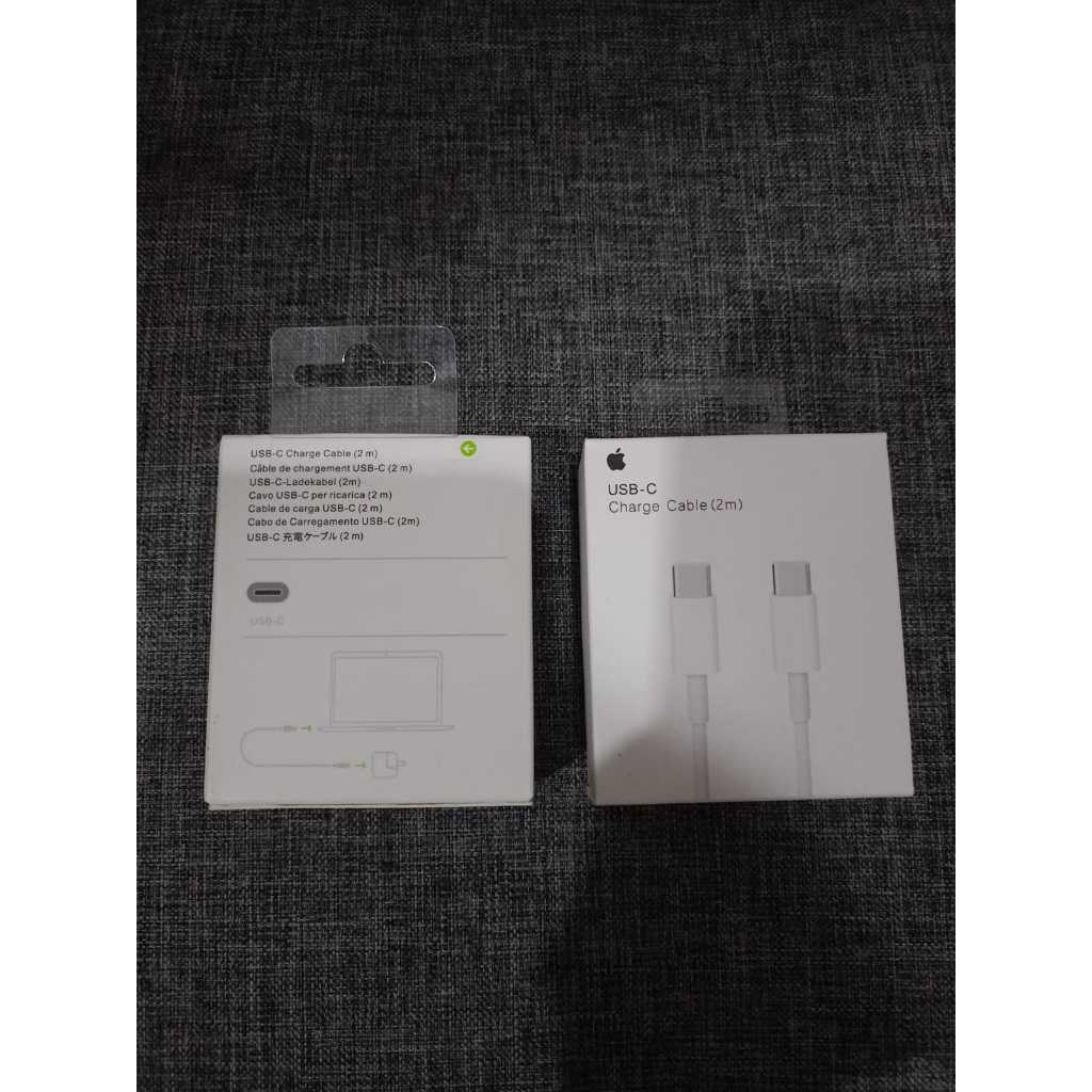 Kabel Charger Mac USB Type-C 2M Type-C to Type-C 2M