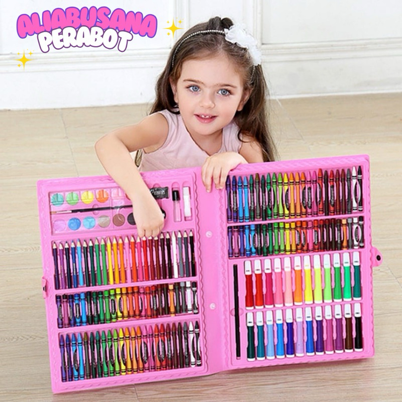 

SET ART CRAYON ANAK / SET CRAYON ANAK SERBAGUNA / PEWARNA ANAK TERLARIS / PEWARNA ANAK AMAN LENGKAP