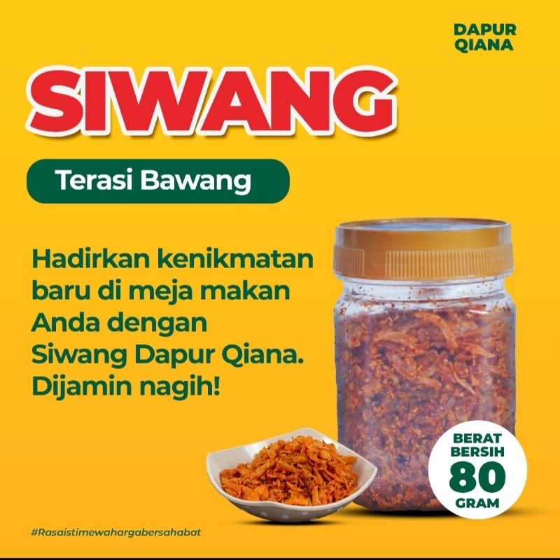 

Siwang (terasi bawang)