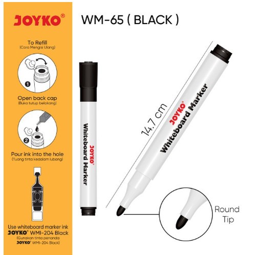 

SPIDOL WHITEBOARD MARKER JOYKO HITAM