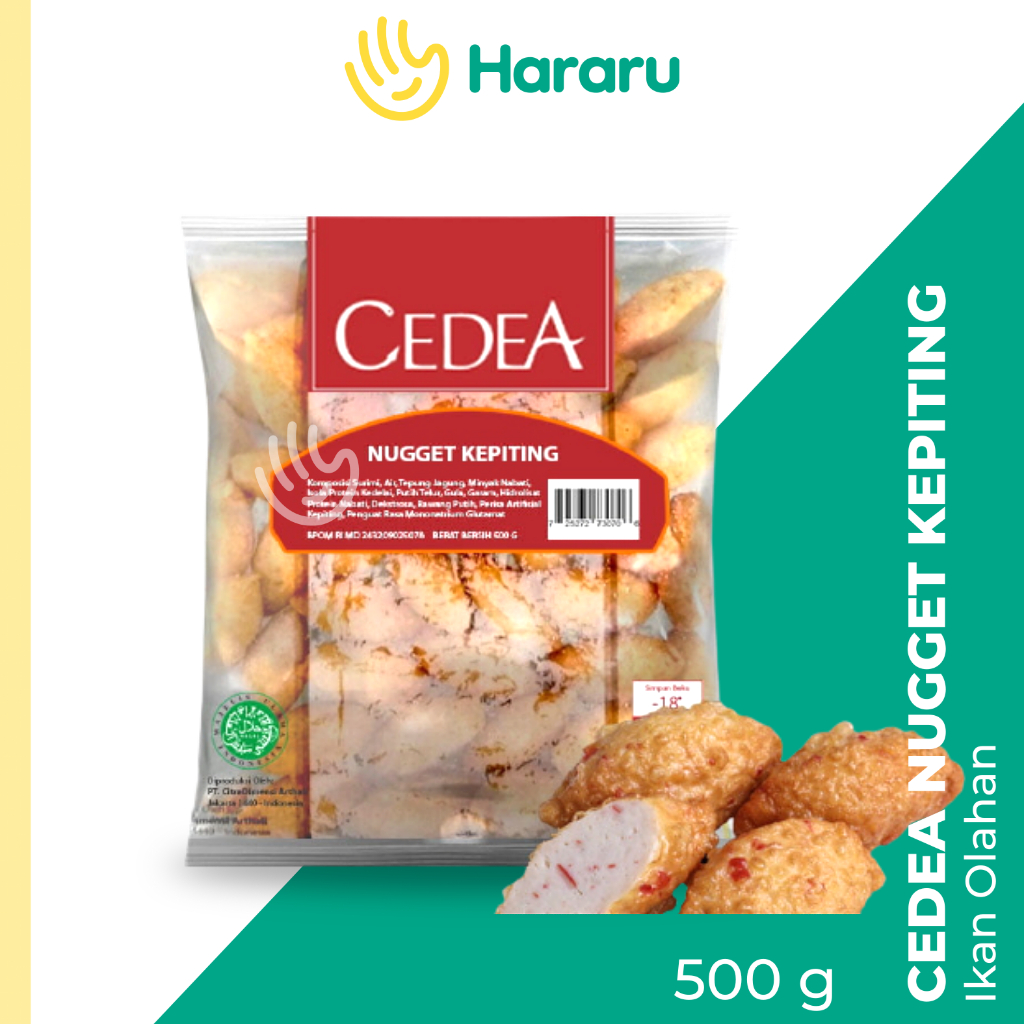 

CEDEA Nugget Kepiting 500 Gram